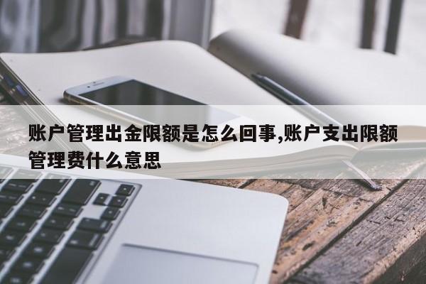 账户管理出金限额是怎么回事,账户支出限额管理费什么意思